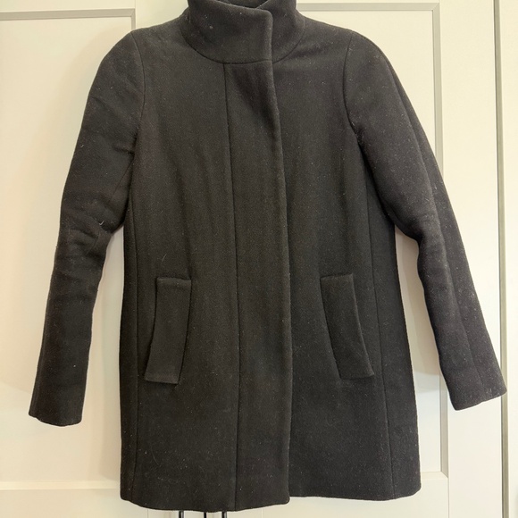 J. Crew Jackets & Blazers - J Crew Black Peacoat